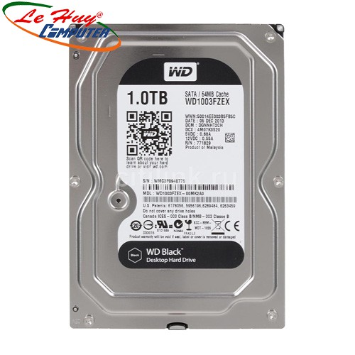 Ổ cứng HDD Western Black 1Tb SATA3 7200rpm Hàng Chính Hãng