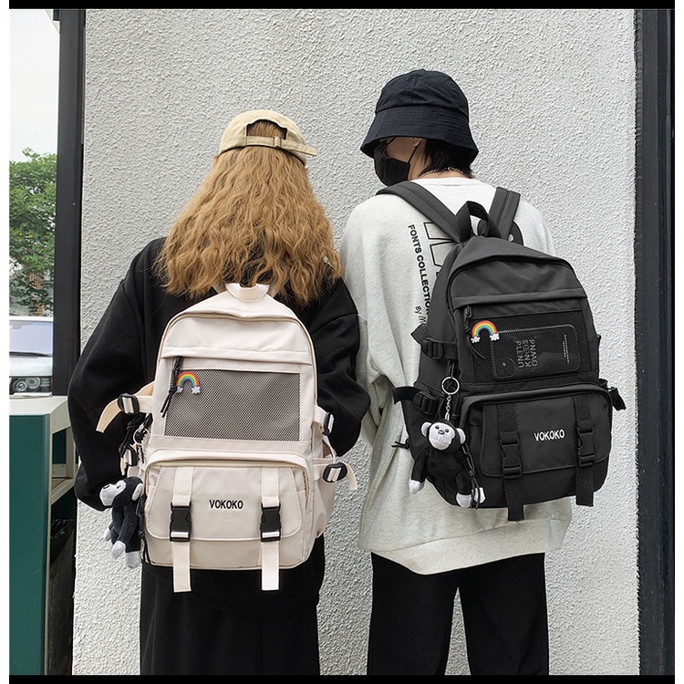 Balo ulzzang nam nữ cá tính đẹp đi học thời trang cao cấp dễ thương đi chơi đi du lịch BALO BI STORE Ulzzang 19
