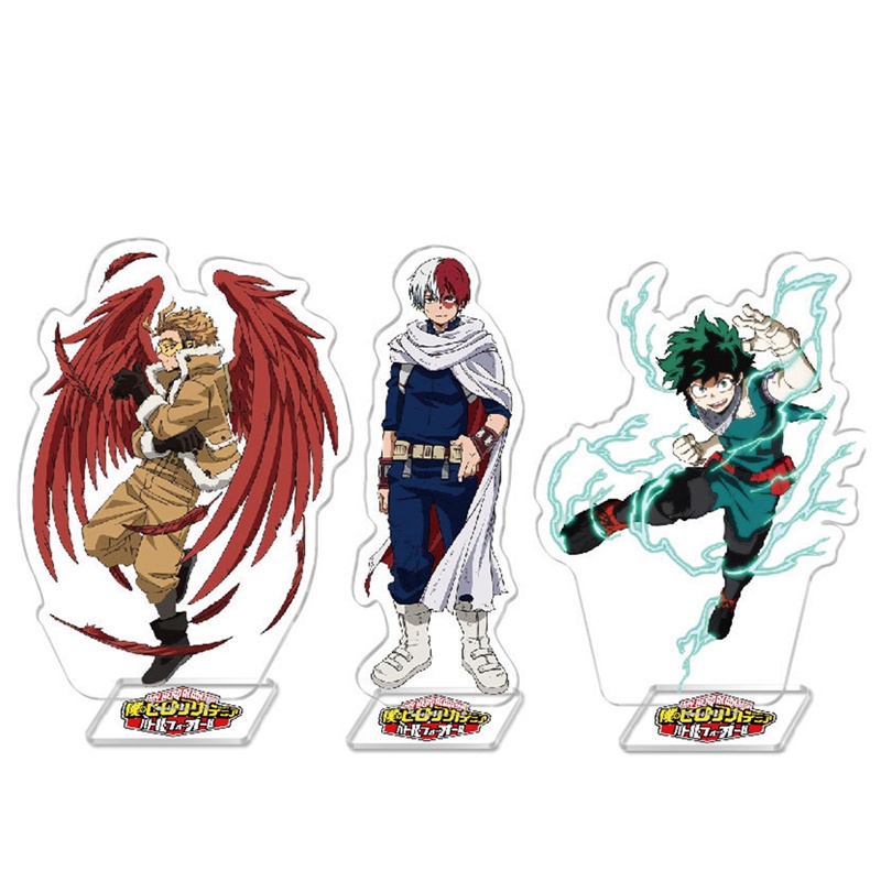 Mô hình nhân vật anime my hero academia bằng acrylic đứng dành cho để bàn trang trí