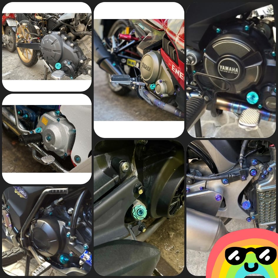 Ốc Nhớt Trang Bị Cho Các Dòng Xe Honda , Yamaha Như Vario , Vision , Airblade , Janus ...