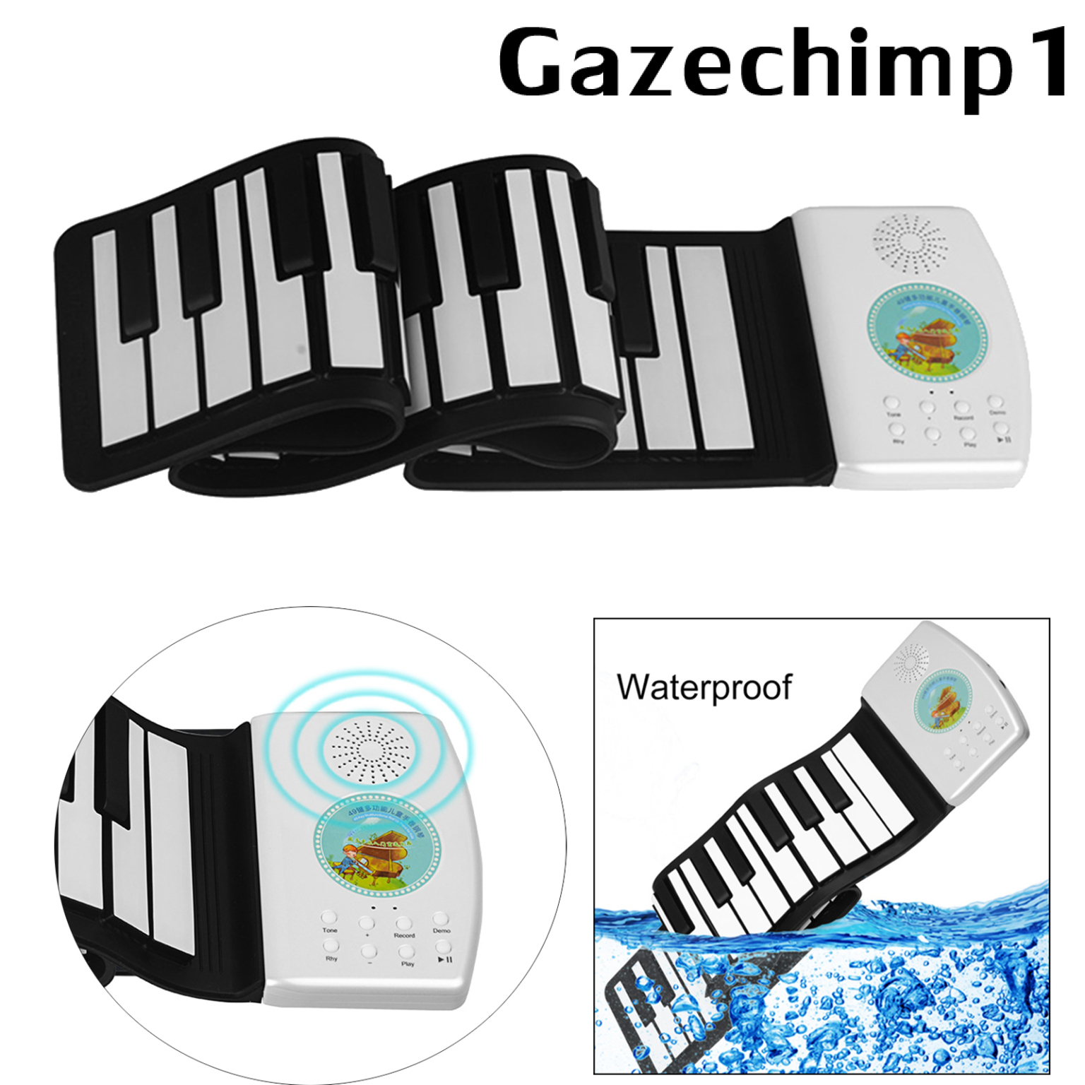 Đàn Piano Điện Tử Dạng Cuộn 49 Phím (Gazechimp1)