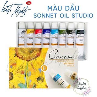[ HỌA CỤ ONLINE ] Màu sơn dầu Sonnet Studio
