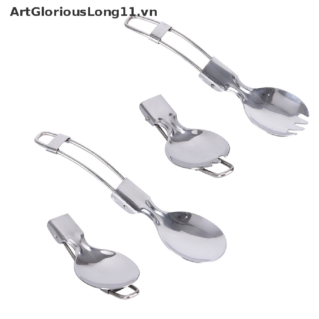 Muỗng Nấu Ăn Có Thể Gấp Gọn Tiện Dụng Khi Đi Dã Ngoại