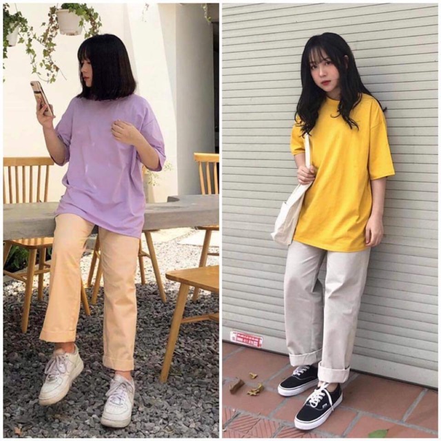 QUẦN KAKI ỐNG SUÔNG ĐƠN GIẢN 3 MÀU CHO NỮ