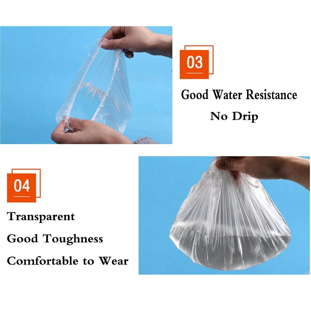 Bộ 100 mũ tắm bảo vệ tai chống thấm nước dùng một lần đa năng tiện dụng