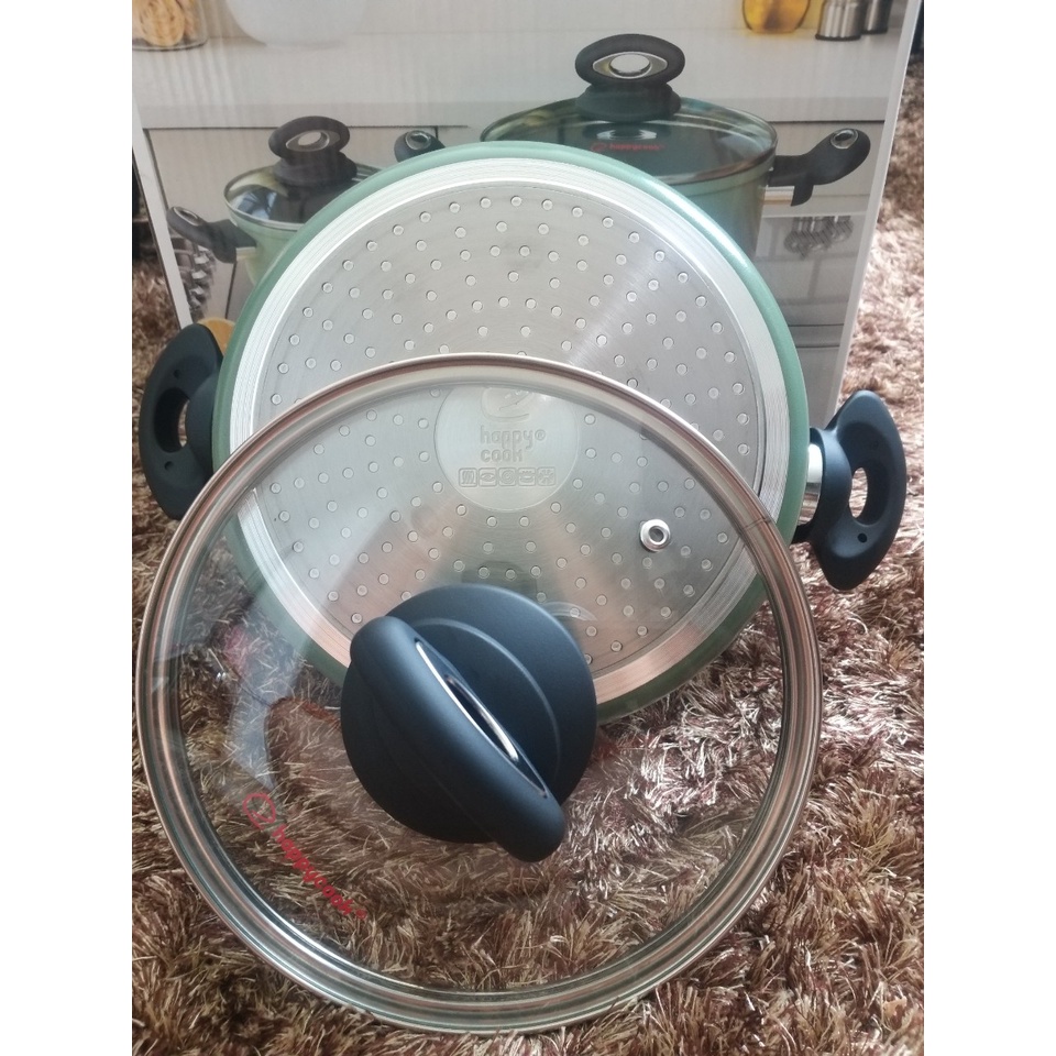 Bộ nồi Ceramic HCA - CG6PC HappyCook