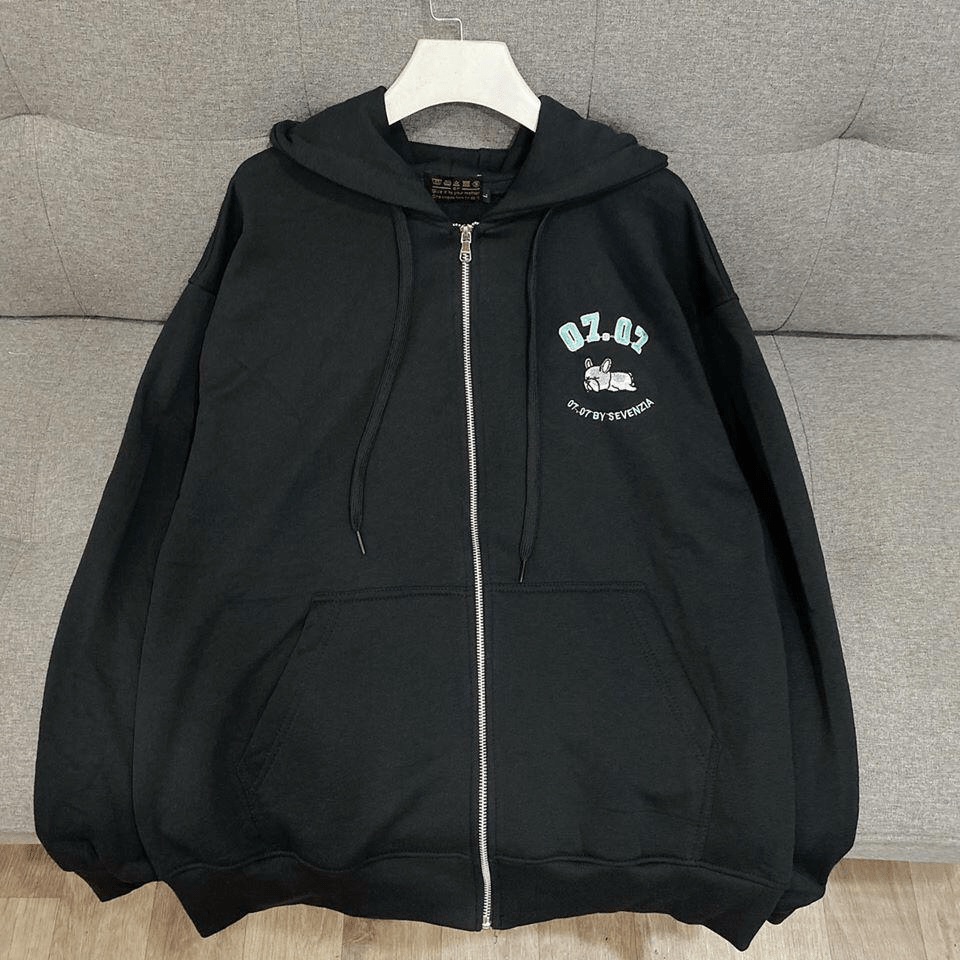 Áo khoác nữ Hoodie form rộng Khóa Dây Kéo Chất Liệu Thun NỈ Ngoại Thoáng Mát hời Trang Cá Tính TP [NewUnisex]