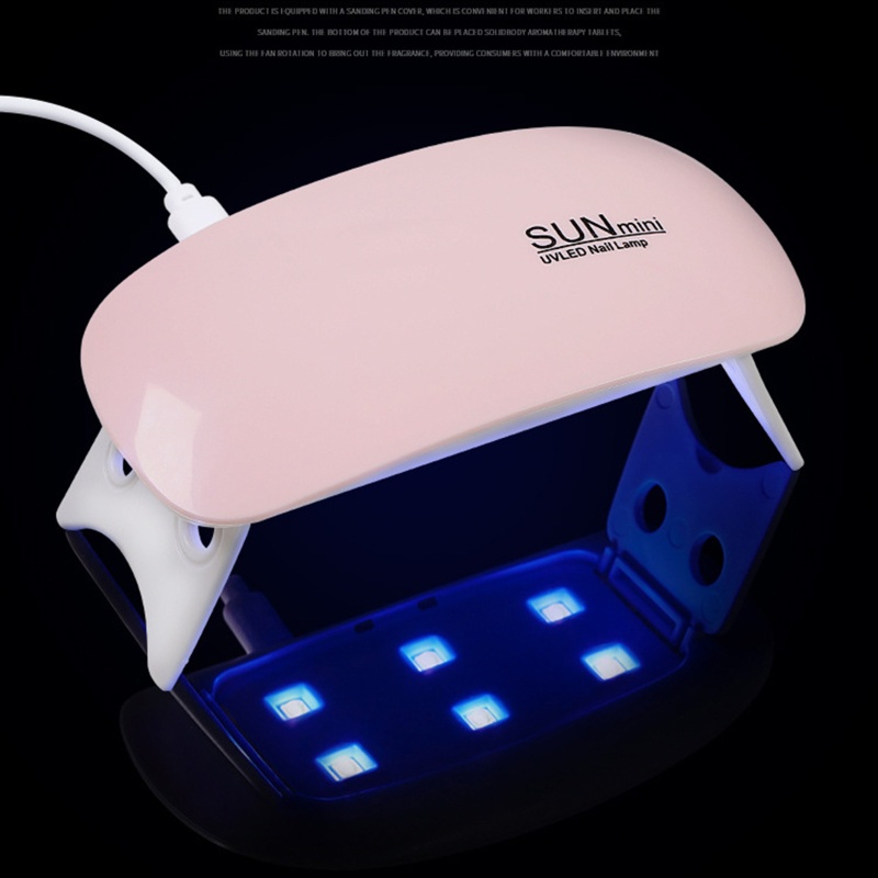 Máy Sấy Khô Sơn Móng Tay Bằng Tia UV LED 6W Có Hẹn Giờ Cho w 60s