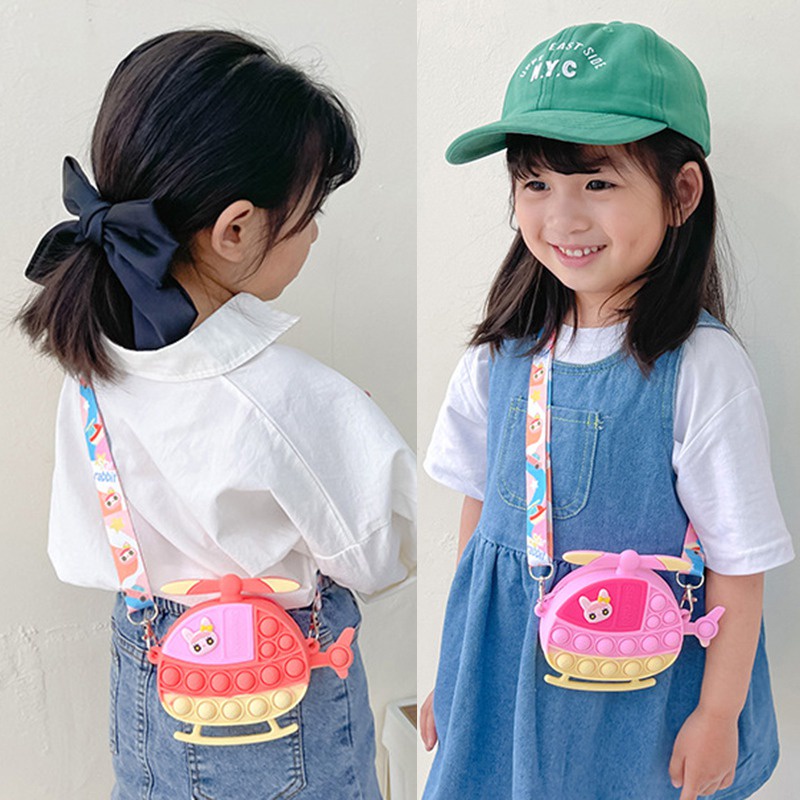 Túi Đeo Chéo Hình Công Chúa Hoạt Hình Dễ Thương Thời Trang Cho Bé Gái