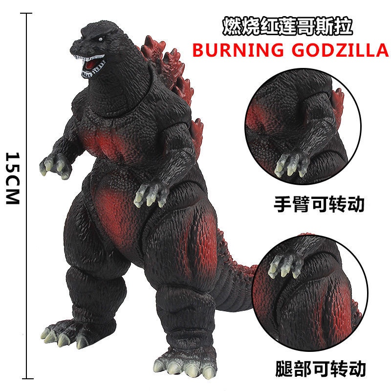 Godzilla King Kong Ghidorah Khủng Long Warcraft Quái Vật Búp Bê Đồ Chơi Mothra Mô Hình Hình Hình