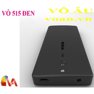VỎ NOKIA 515 ĐEN ZIN