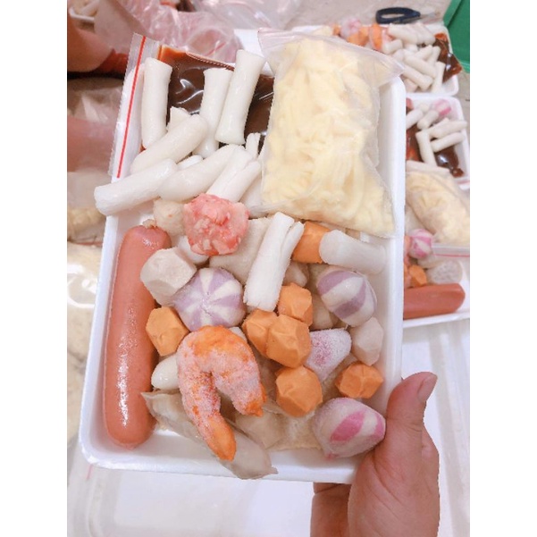 set lẩu tokbokki phô mai | BigBuy360 - bigbuy360.vn