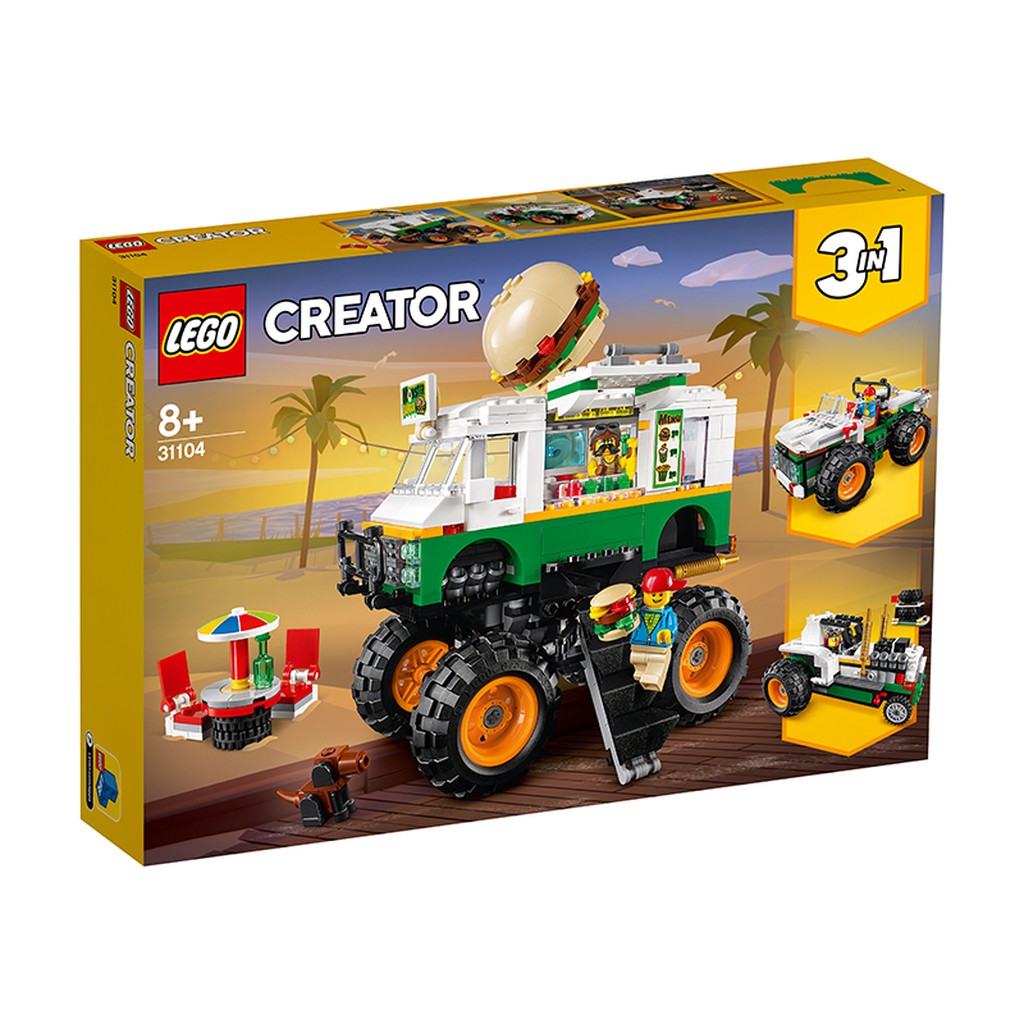 LEGO CREATOR 31104 Xe Tải Burger Lưu Động
