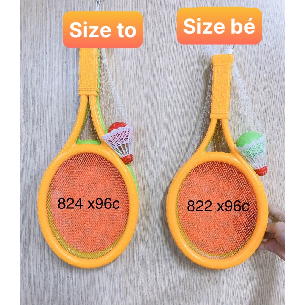 VỢT CẦU LÔNG/ TENNIS BẰNG NHỰA CHO BÉ