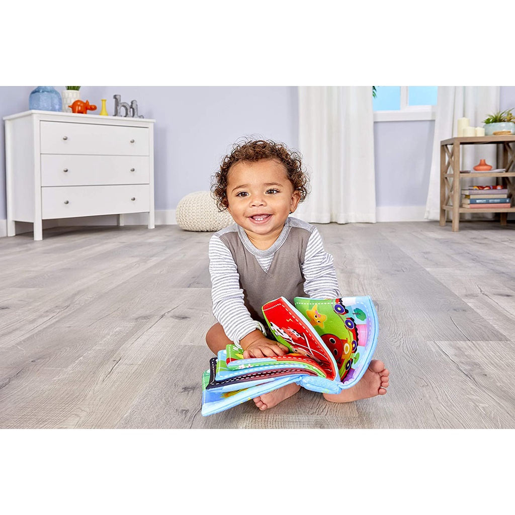 Sách nhạc và kể chuyện Little Tikes Little Baby Bum Singing Storybook dạy đếm, nhạc ABCs, Old MacDonald, 5 Little Ducks