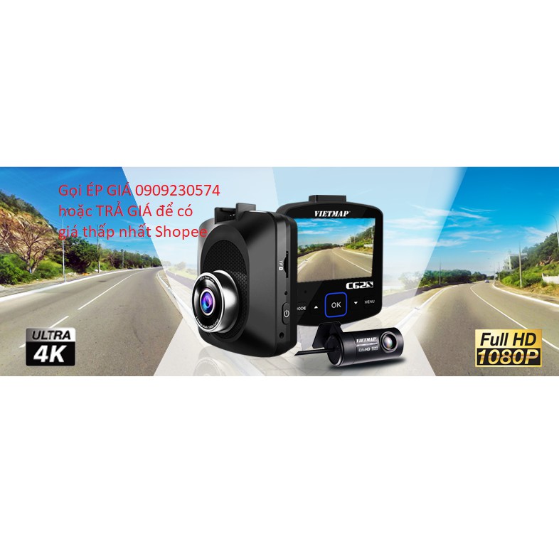 Camera Hành Trình Ô tô VIETMAP C62s Tặng thẻ 128GB