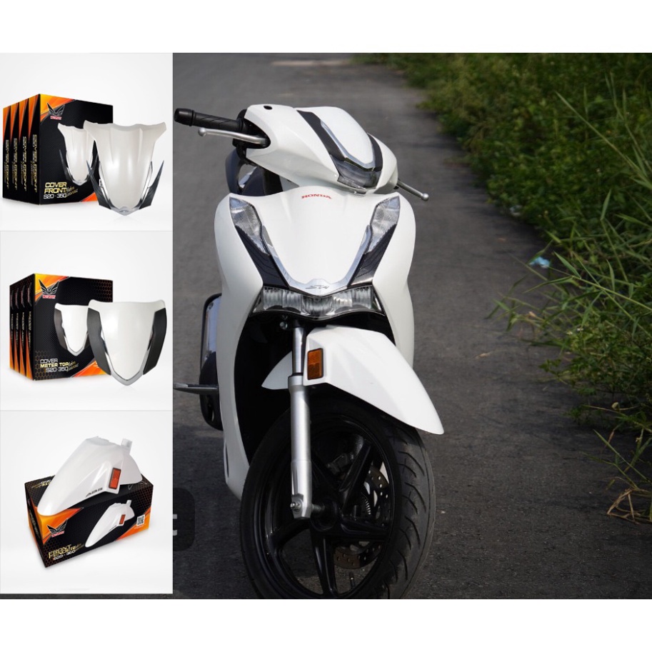 Bộ Chắn Bùn Trước Dè Trước ( Vè Trước ) SH 350i Lắp Cho SH 2020, SH 2021, SH 2022