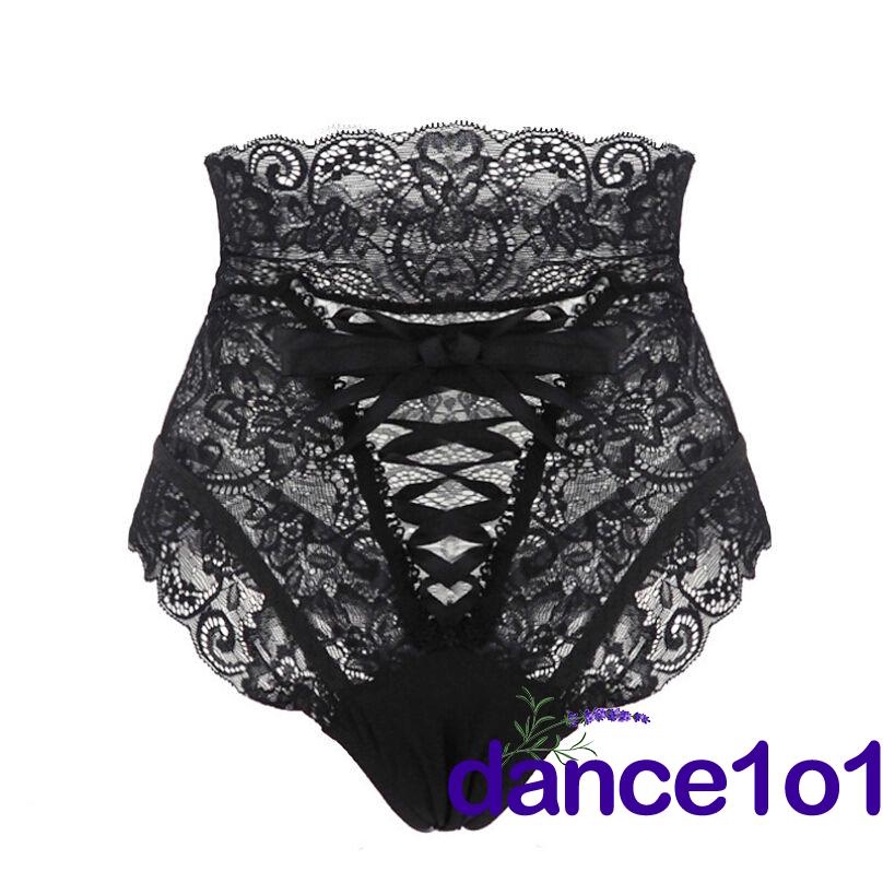 Quần Lót Ren Hoa Lưng Cao Thiết Kế Quyến Rũ Cho Phái Nữ