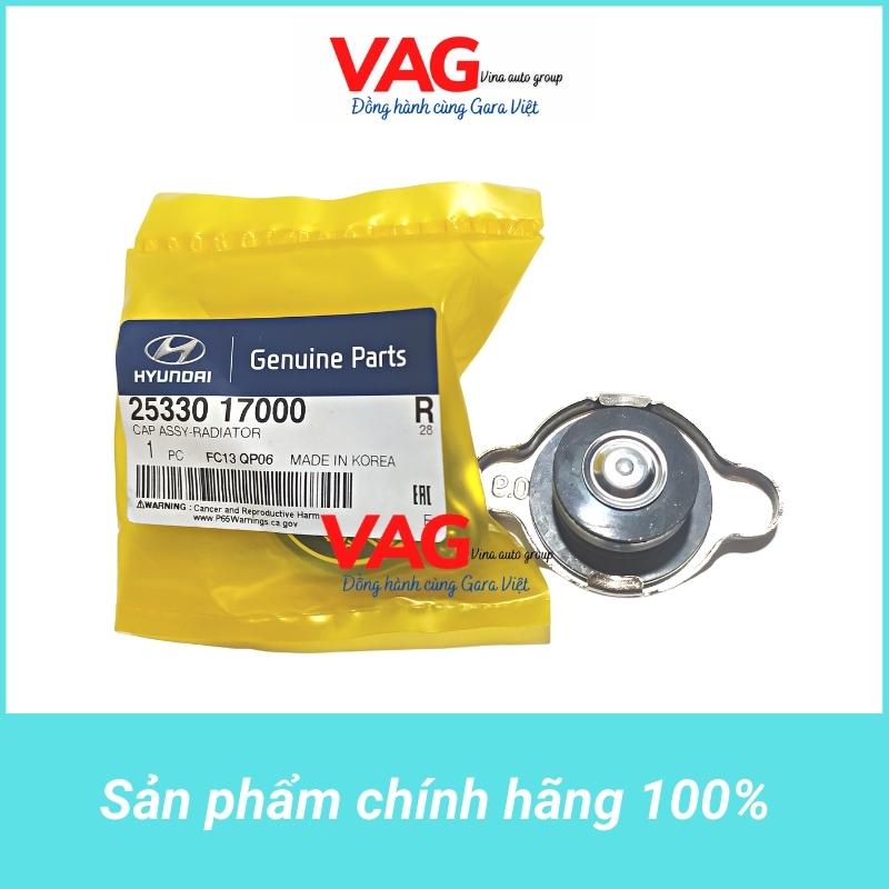 [Chính hãng] Nắp két nước 0.9 chính hãng hợp kim, dày dặn, siêu bền, dùng cho Hyundai, Kia, nissan, ...