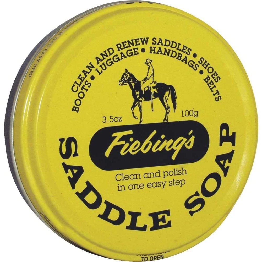 Saddle soap Fiebing’s xà phòng làm sạch đồ da, túi da, giày da 100g
