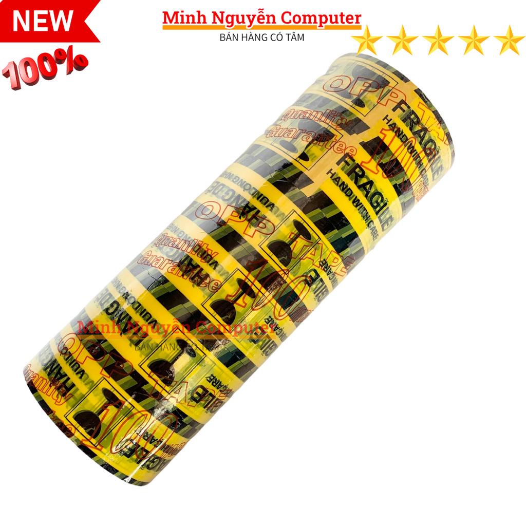 Băng Keo hàng dễ vỡ 100 YARD, Nặng 1KG, Gồm 6 cuộn/1 cây, lỗi nhỏ đúng số KG