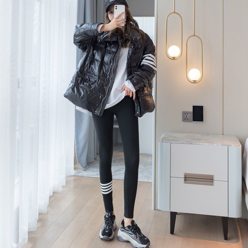 Quần Legging Màu Xám Lưng Cao Ôm Dáng Cho Nữ JL-YDK-13