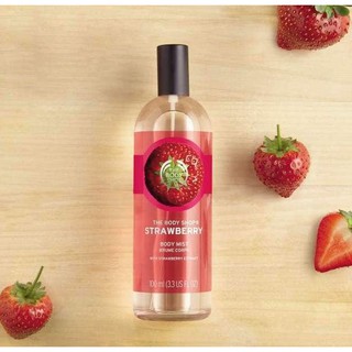 «Mẫu Thử» 🎈 Xịt Thơm Body Mist The Body Shop - STRAWBERRY New ❃