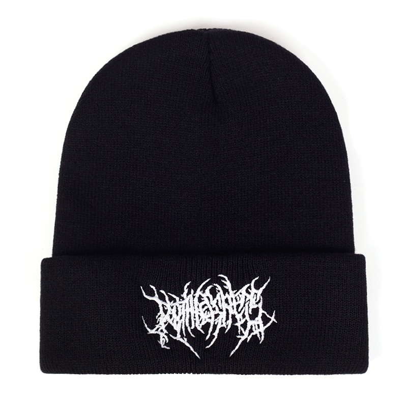 Mũ trùm đầu giữ ấm mùa đông hình đầu lâu Gebreide Zachsen