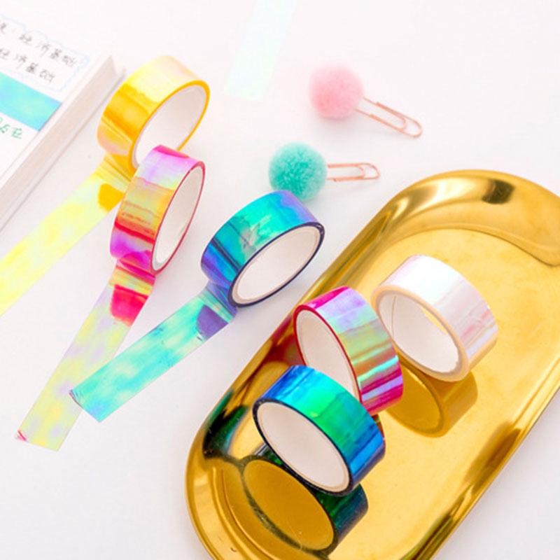 Cuộn băng dính màu laser sáng tạo