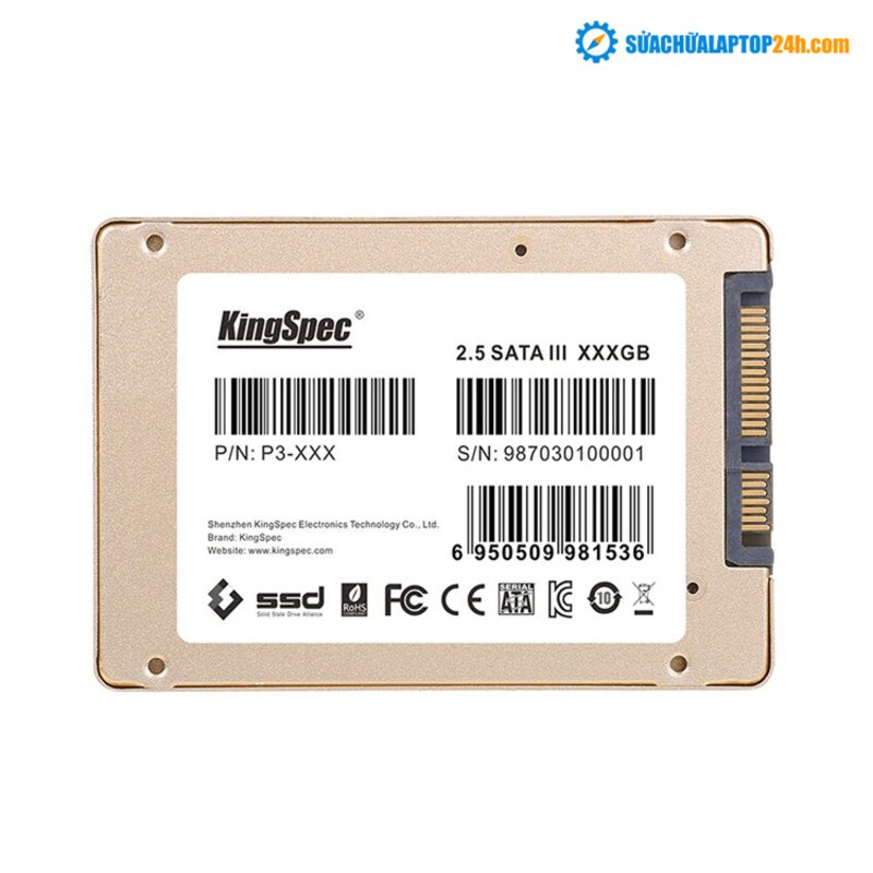 Ổ cứng SSD Kingspec 2.5 Sata III 120GB