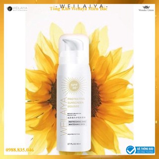 Bọt chống nắng trắng da Weilaiya