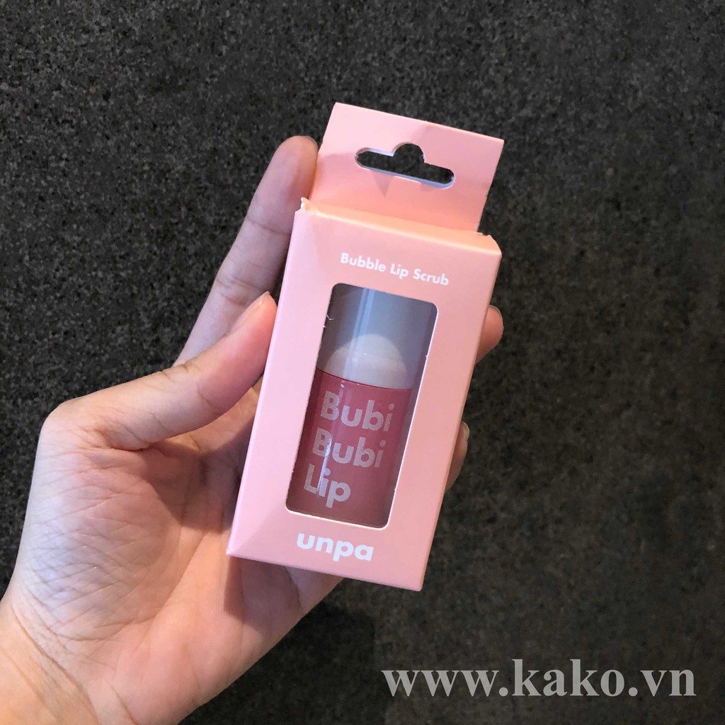 Tẩy tế bào chết môi Bubi Bubi Lip #001, 12ml