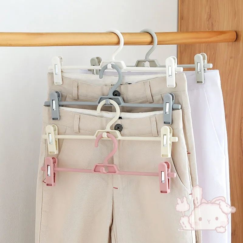 Móc Treo Quần Áo Có Kẹp Phơi Áo Khoác Tiết Kiệm Không Gian