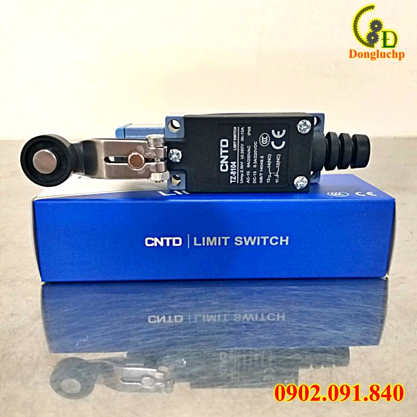 Công tắc hành trình limit switch CNTD TZ-8104 250VAC 6A 1NO + 1NC