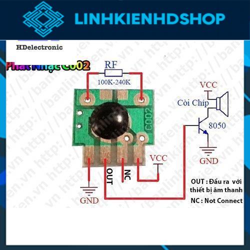 Module Phát Nhạc C002 zin