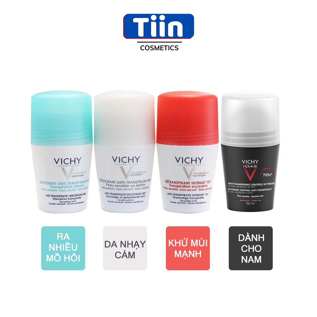 Lăn nách Vichy 50ml chính hãng Pháp