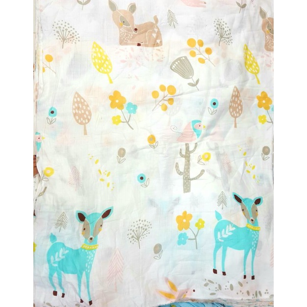 Vải xô 2 lớp 100% cotton