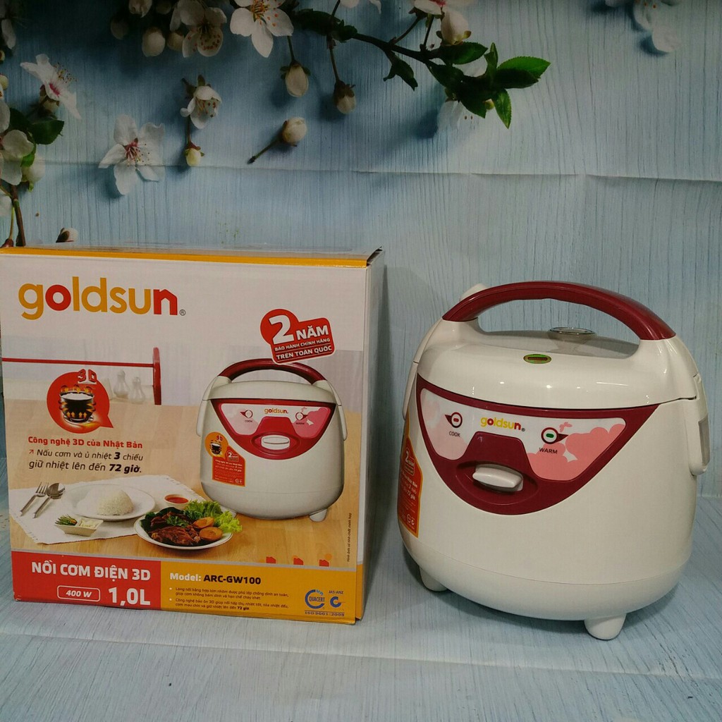 Nồi Cơm Điện 3D GOLDSUN 1L ARC-GW100 | BigBuy360 - bigbuy360.vn