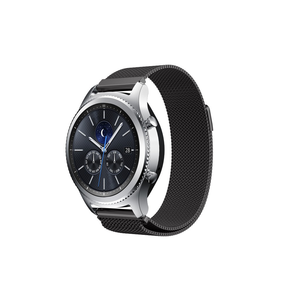 Dây đeo thép không gỉ phong cách Milan cho đồng hồ thông minh Gear S3 Frontier / Gear S3 Classic