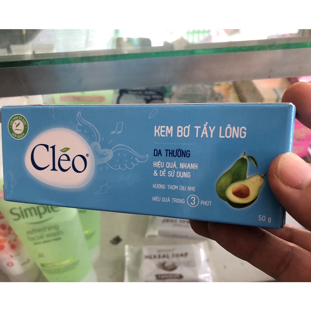 Kem Tẩy Lông Cleo 50g