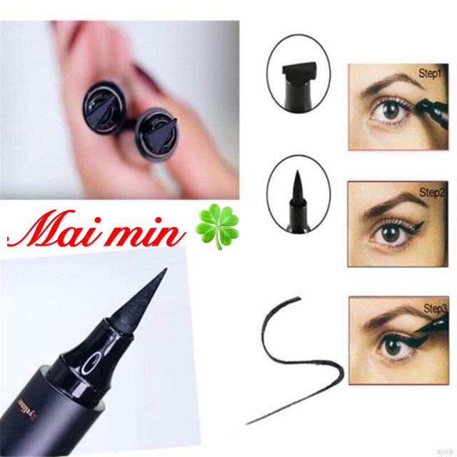 {Siêu Hot} Bút Dạ kẻ mắt nước 2 đầu Chống nước QIC và CmaaDu không lem, không trôi | BigBuy360 - bigbuy360.vn