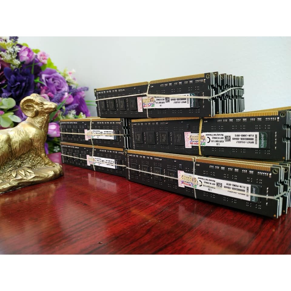 Ram máy tính Kingston DDR3 8gb bus 1600 Mhz.Bảo hành 36 tháng