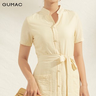 Đầm suông nữ túi đắp DA1136 GUMAC