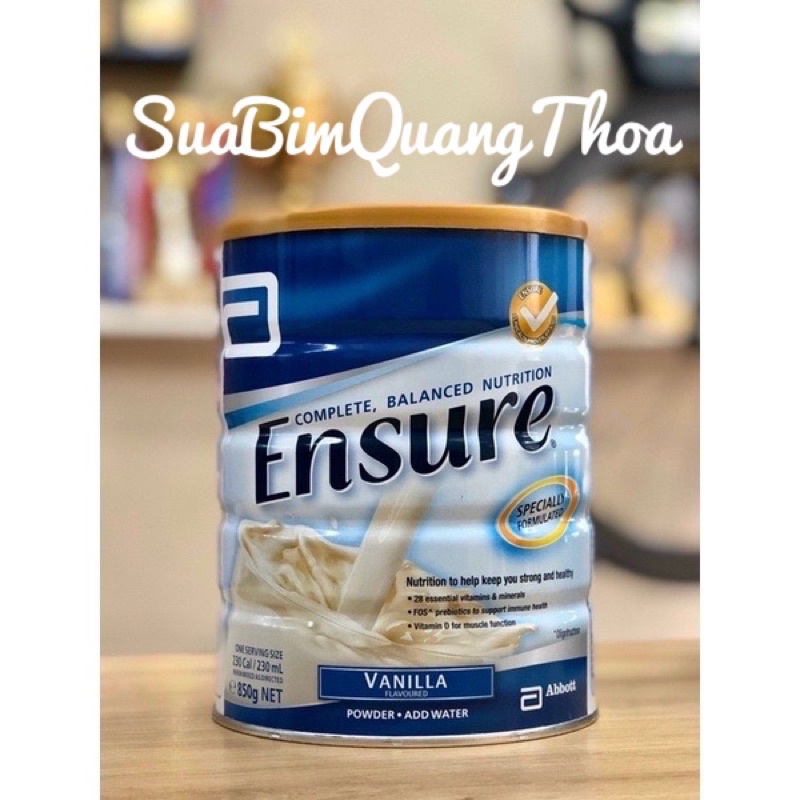 [ Chính Hãng ] Sữa Ensure Úc Lon 850g [date mới nhất ]