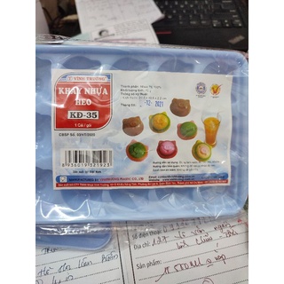 Khuôn đổ rau câu, thạch đủ mẫu