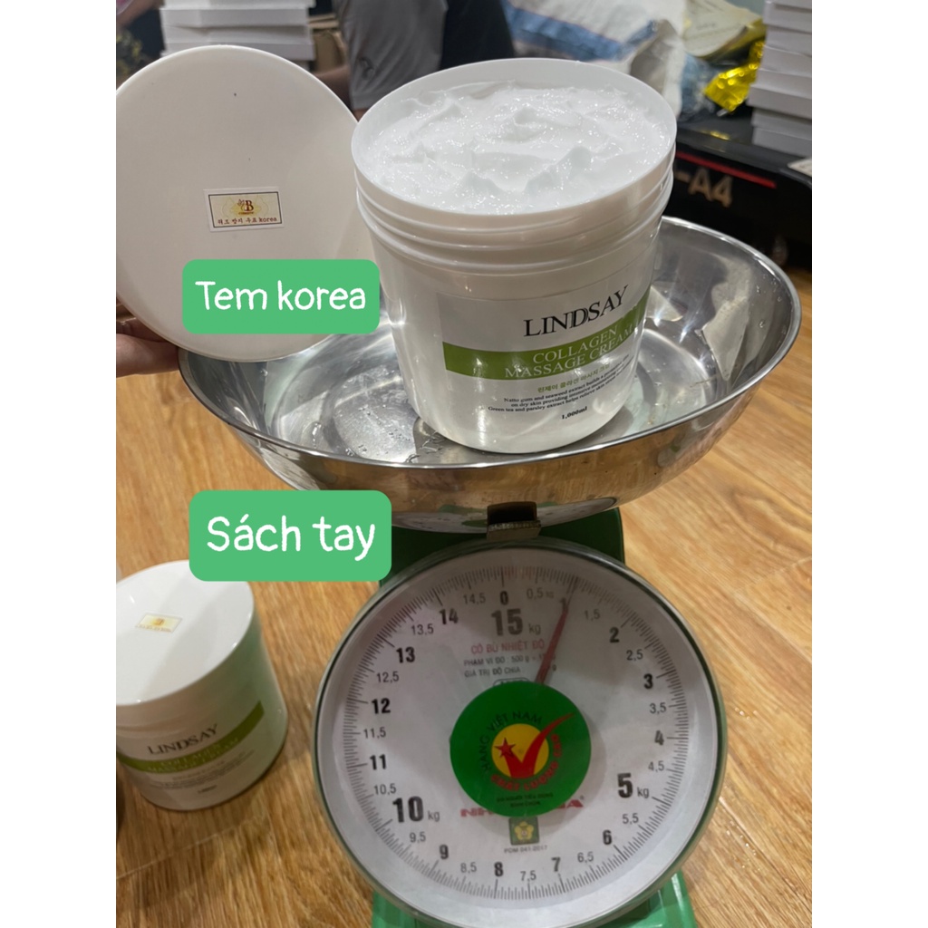 Kem Massage Chống Lão Hóa, Sáng Trắng Da Lindsay Collagen Cream