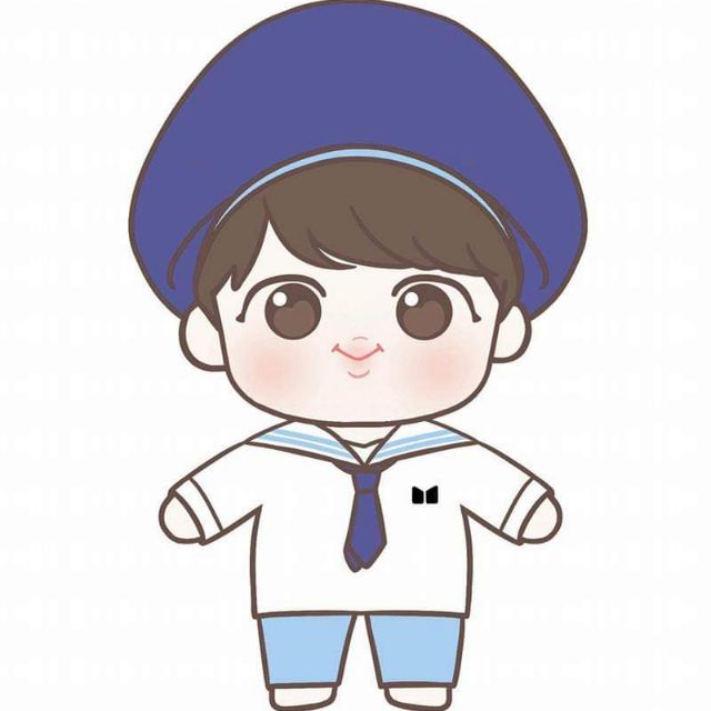 Only Baby Jin mới (tặng set piyama BT21) - DOLL BTS JIN