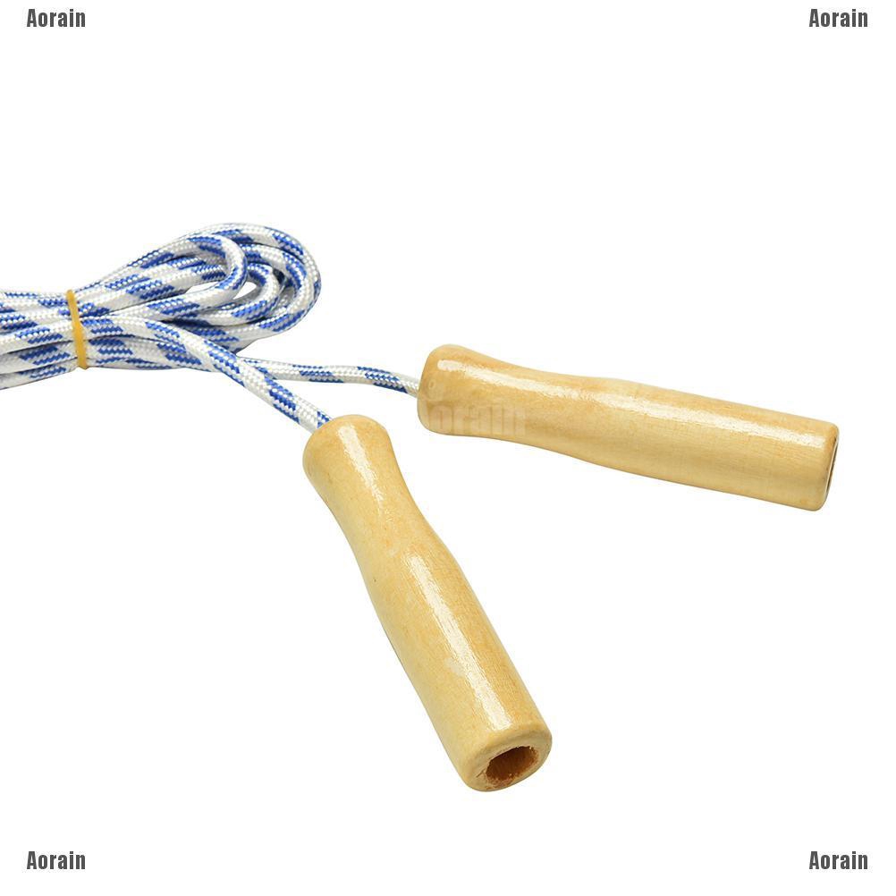 Dây Nhảy Tay Cầm Bằng Gỗ Dành Cho Trẻ Em