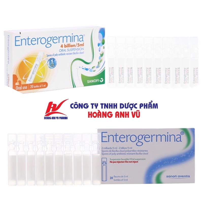 ENTEROGERMINA - MEN VI SINH CHO ĐƯỜNG RUỘT