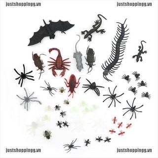 Bộ 44 đồ chơi mô hình bò sát côn trùng độc đáo